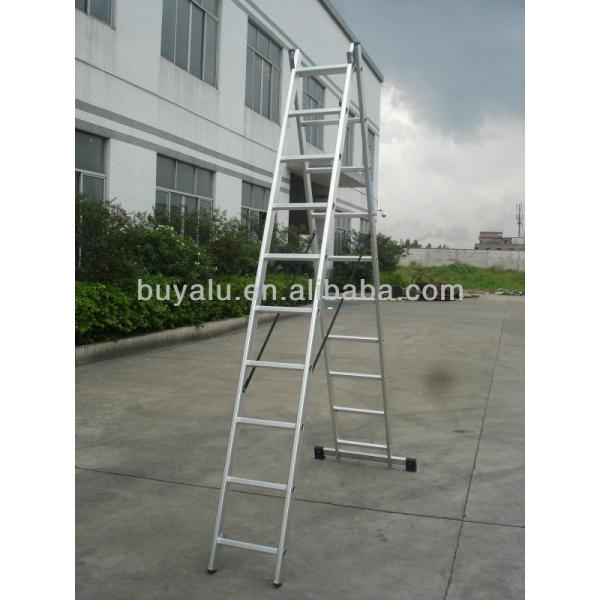Extendable Aluminum Step Ladder Professional With Dual Purpose