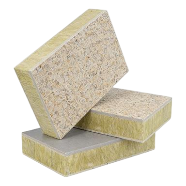 Class A Fireproof Rock Wool Insulation-Decorative Integrated Panel – Non-Combustible