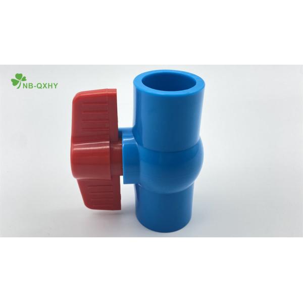 Nb-Qxhy High Quaility Blue Socket Manual 1/2" CPVC Compact Ball Valve