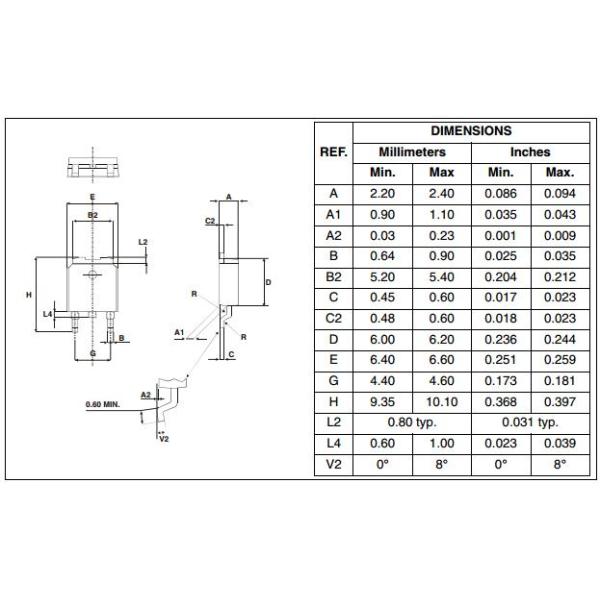 T410-600B-TR Triacs Sensitive Gate Electronics Integrated Circuits Power Mosfet Transistor 4A TRIACS