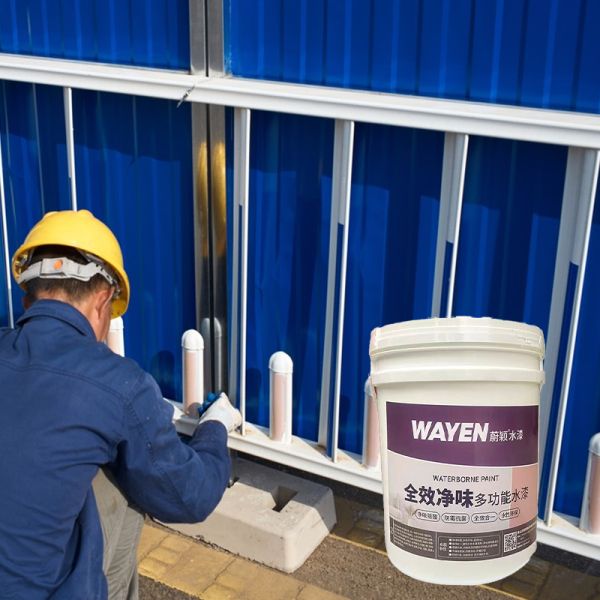 Fast Drying Scratchproof Water-based Acrylic Paint for Steel Structure Anti-corrosion Coating with High Permeability