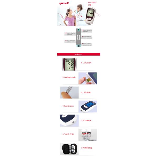 Blood Glucose Meter- Accusure 710