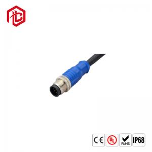 China M12 IP65 IP67 IP68 waterproof power connector cable m12 connector on sale
