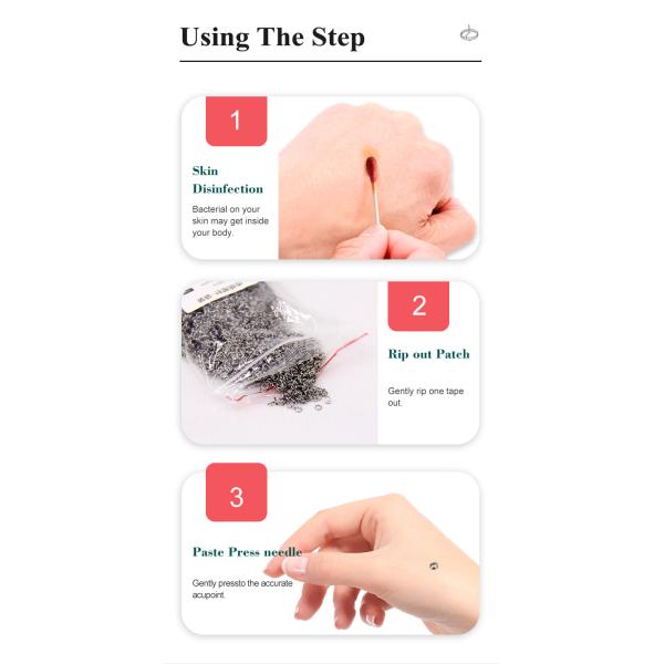 Acupuncture Press Needles Intradermal Medical
