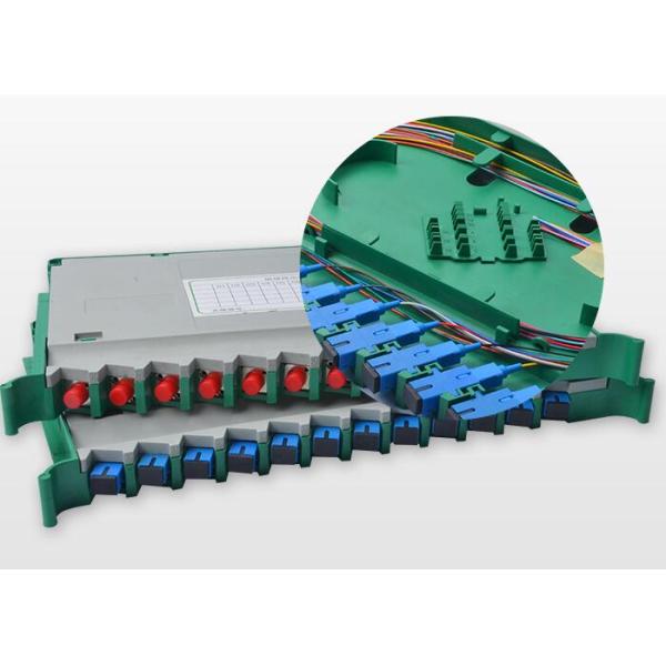 288 Core Fiber Optic Distribution Unit , Multimode 144 Port Fiber Patch Panel