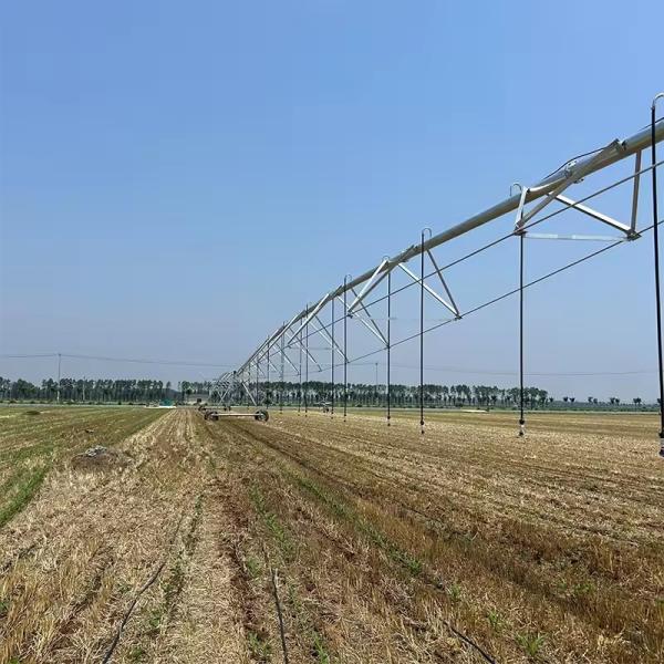 Large Farm Advanced Digital Metal Linear Move Irrigation System Core Components with Motor and Gearbox 2354 inch Diameter