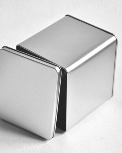 Large Metal Square Tin Box Container For Candy Cookie Tea Coffee Pack