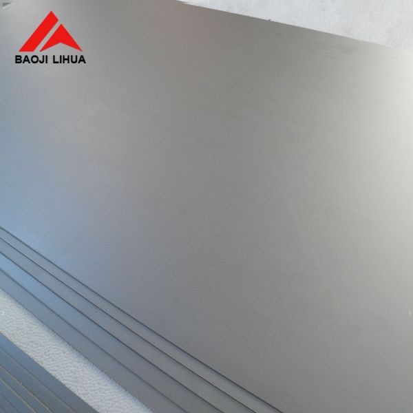 Military Industry Bright Titanium Plate Grade 5 Titanium Sheet