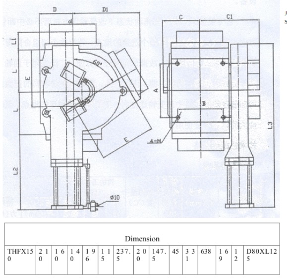 Plug diverter valve for direction change Plug diverter valve for flour mill Plug diverter valve for Palm kernel