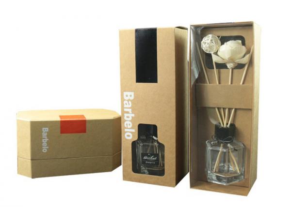 Reusable Cardboard Perfume Gift Box , Luxury Custom Makeup Packaging Boxes