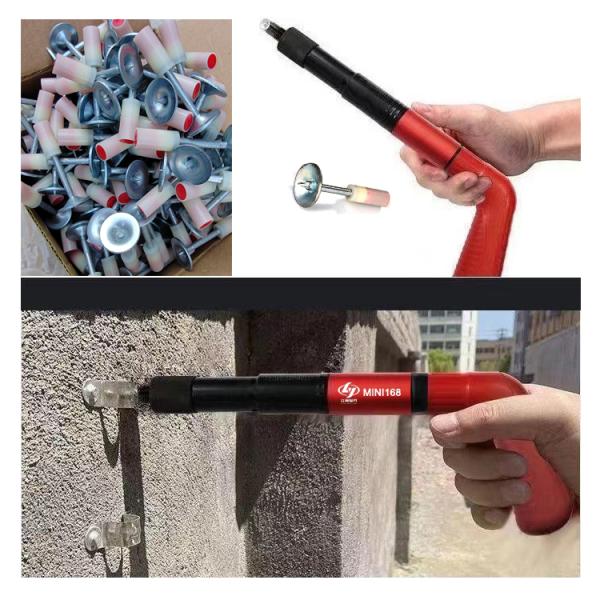 Type Mini Ceiling Clip Rivet for Ceiling Nail Gun Special Fire-Fighting Compatibility