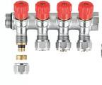 China No Leakages Brass Hose Faucet Manifold 16 Bar 232 Psi Corrosion resistant on sale