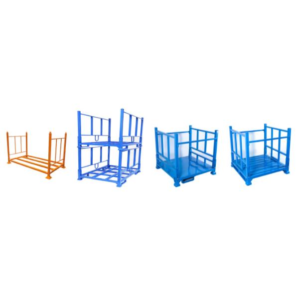 A19: Foldable Stacking rack Demountable Stacking rack for Canvas Textile Rolls Fabric Stackable Rack