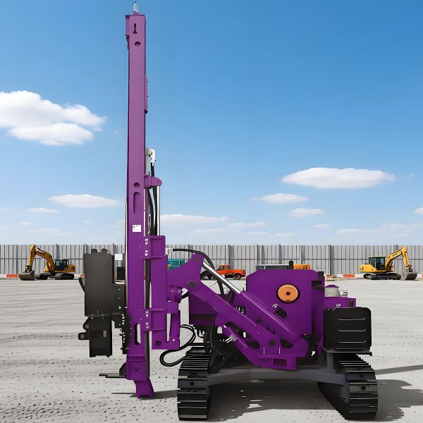 Pile Driving Machine Resistant High Temperature Environments Hole Diameter 90-400mm Hydraulic Pile Driver