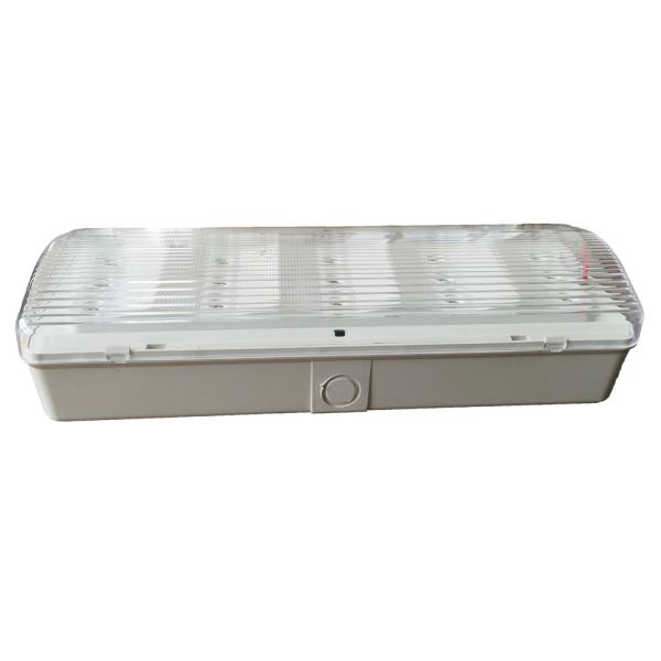 Rechargeable Emergency Light with Fire-Retardant ABS Casing, Nickel-Cadmium Battery, and 3 Hours Duration