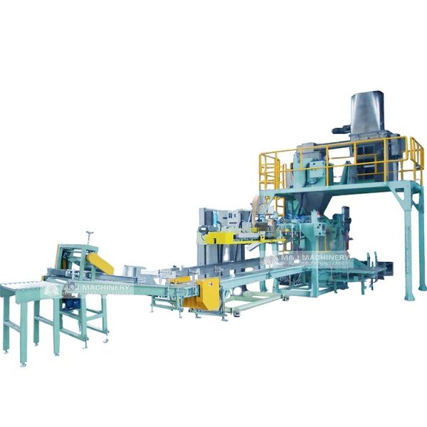 accuracy Automatic Weighing and Sewing Package for Palletizing Production Packaging Line