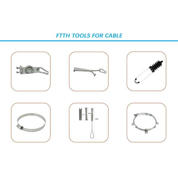 100m Span Fiber Optic ADSS Cable 48 Core Aerial With Double Jacket