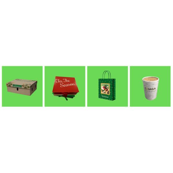 CMYK Litho Custom Colored Shipping Boxes , BSCI TUV Corrugated Packaging Boxes