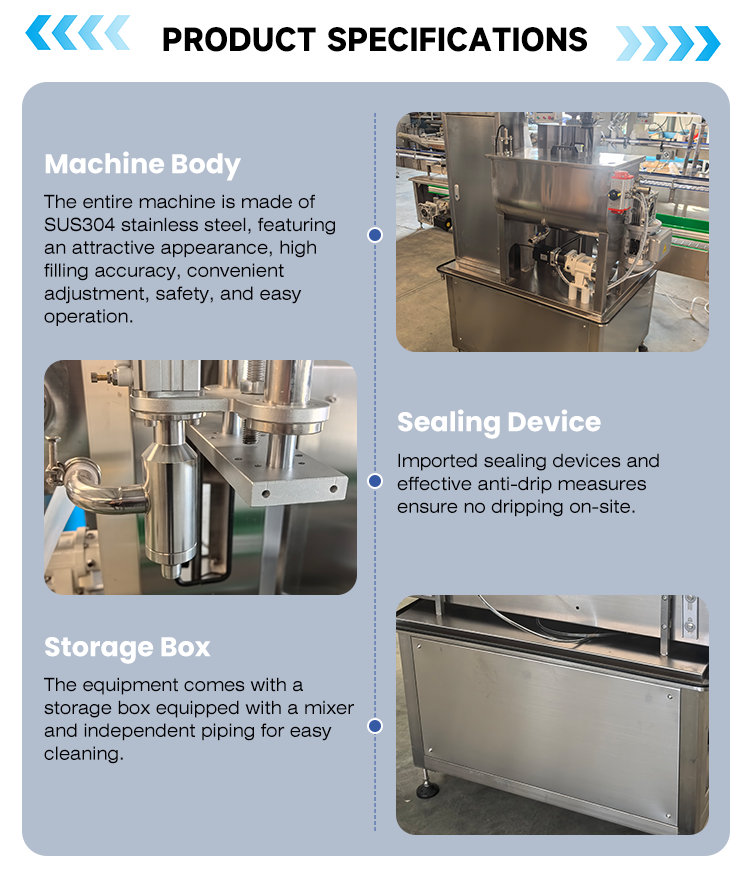 Multi-Function Automatic Liquid Particulate Resistant Rotor Pump Filling Machine for Peanut Butter and Other Viscous Sauces