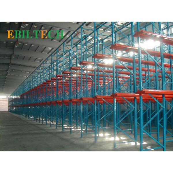 Forklift Drive Through Racking , Drive In Racking by Trolley Pallet Stacking Work