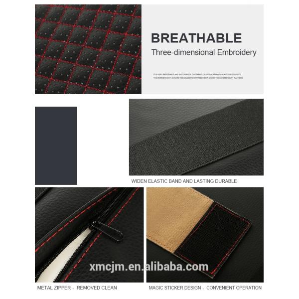 Memory Foam Car Neck Pillow - Neck Support Headrest Pillow - Lumbar Support for Car Two-in-One Back Seat Cushion