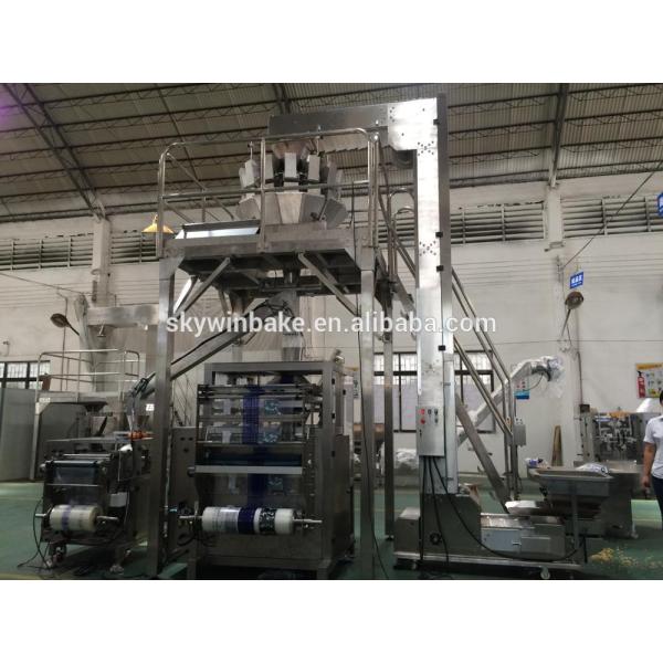ISO9001 Pillow Seal Bag Vertical Packaging Machine / Cookie Packing Machine