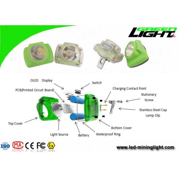 Explosion Proof Cordless Mining Light IP68 GLC-6 Big Battery Capacity 6.8Ah