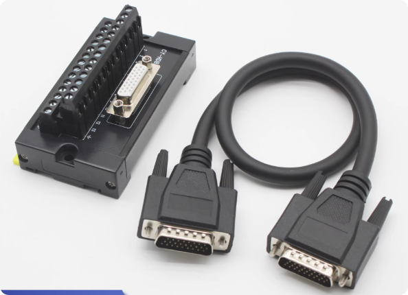 Delta B3-E/-F/-M series servo driver CN1 connector terminal module DB26 adapter board