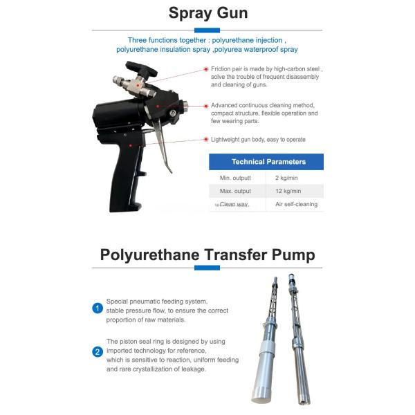 Polyurethane Foam Spray Machine Injection Machine Wall Insulation Roof Insulation Injection Insulation