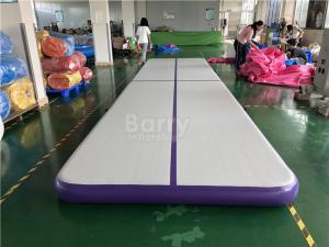Quality Commercial Inflatable Air Track / Purple Air Jump Tumble Trak For Gymnastics Sport for sale