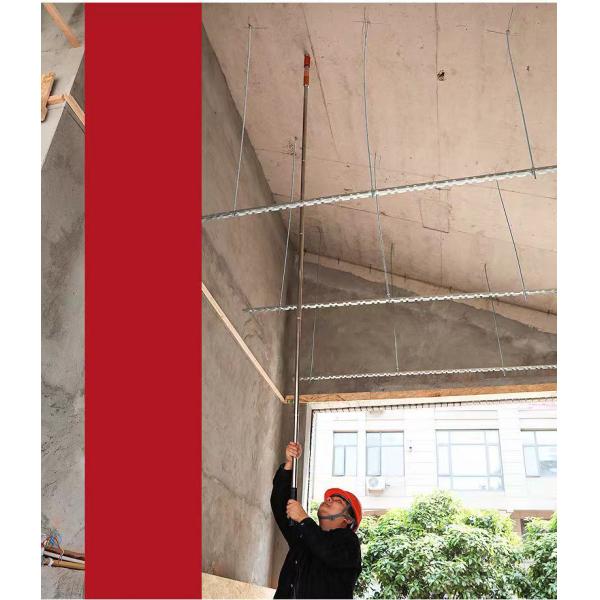 Customizable Logo Extendable Ceiling Tool Anchor Plasterboard Nail Gun with Silencer