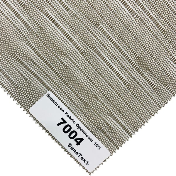 10% Openness Anti UV Waterproof Polyester PVC Sunscreen Roller Blind Fabric