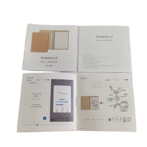 80g CMYK Instruction Booklets User Surface Finish Lamination Lexo Printing