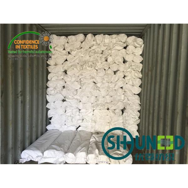 40D * 120D 100% Polyester Fusible Interlining Double Dot W1020D For Garments