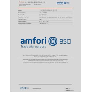 Liling Zen Ceramic Co., Ltd Certifications