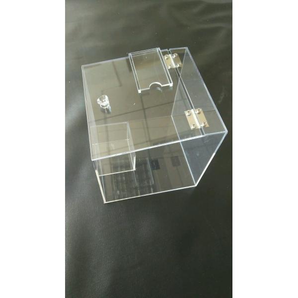 Acrylic Candy Box Candy Bin Candy Display Bulk Candy Display Case with Tag Holder for Retail Store or Supermarket