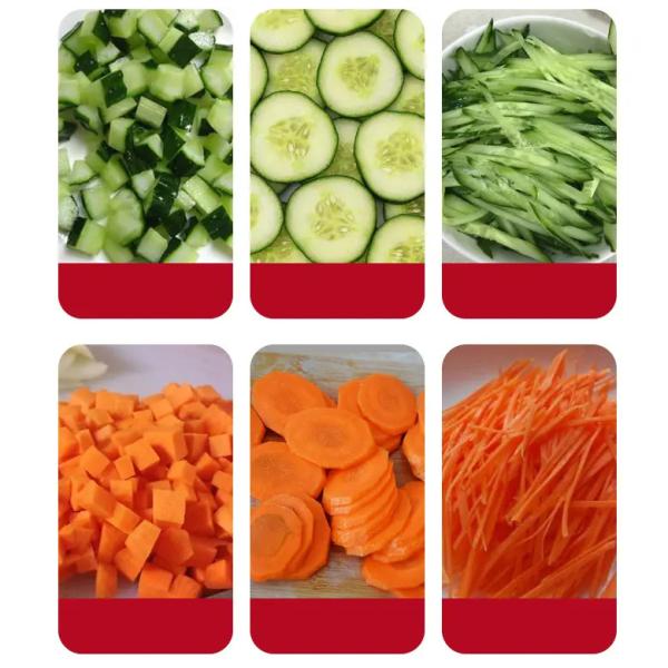 CE Stainless Steel Slicer Automatic For Vegetable Potato And Celery Slicer