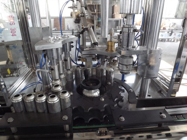 BOV Bottle Filling Capping And Labeling Machine , Bottle Filling Capping Machine