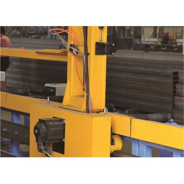CNC Beam Drilling Machine BT40 Spindles 40mm Hole Diameter For Steel Structure Applications