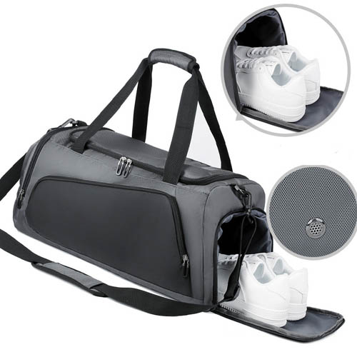 Gym Duffle Bag Backpack , Personalized Duffle Bag With Shoe Compartment