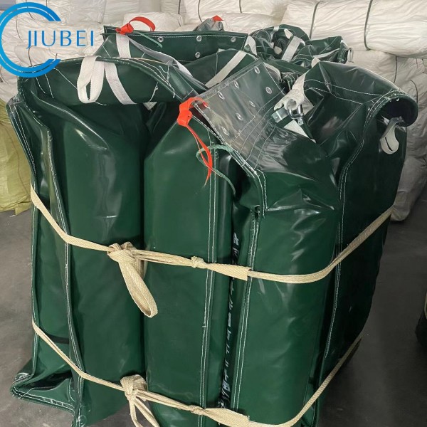 Chains-Installed Flame Retardant Silt Screen With Geotechnical Cloth