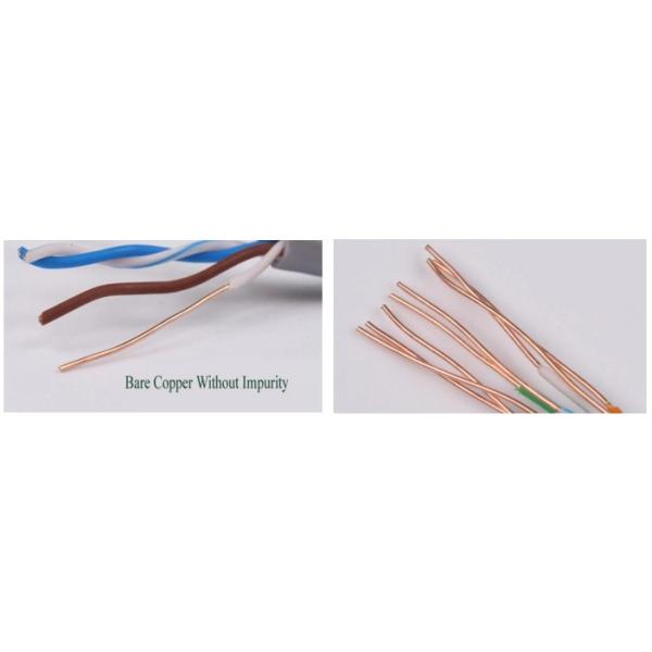 4 Pair Category 5e UTP Cable , Cat5e Network Ethernet Cable Stable Performance