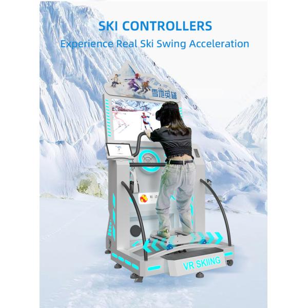 Dynamic Indoor Ski Simulator 9d Virtual Reality Snowboard Simulator Machines