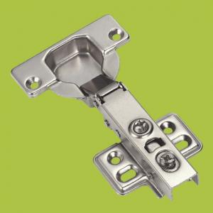 Quality kitchen cabinets accessories full-over type hinge with Nickel finish for sale