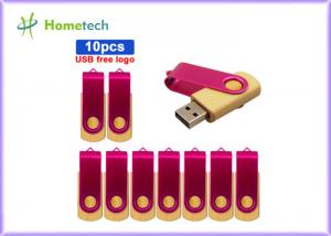 Quality USB 2.0 3.0 Metal Bamboo Wooden USB Stick High Speed Logo Customized Eco Friendly for sale