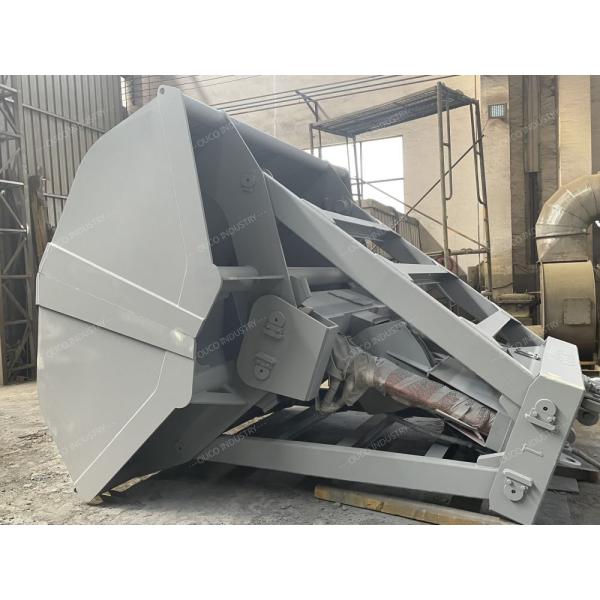 Clamshell Wireless Control Dry Bulk Handling Grab Custom Color 12 CBM Q355