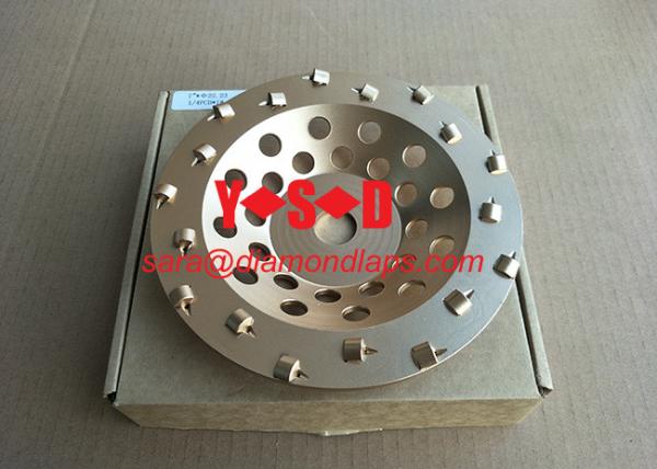 125mm 5" Inch Concrete Grinding PCD Cup Wheel for Surface Preparation