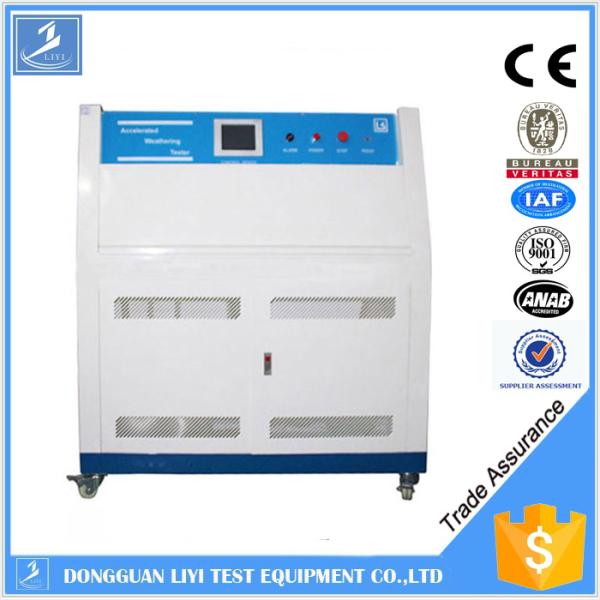 Industrial Plastic UVA UV Accelerated Weathering Tester With PID Temperature Control Mode