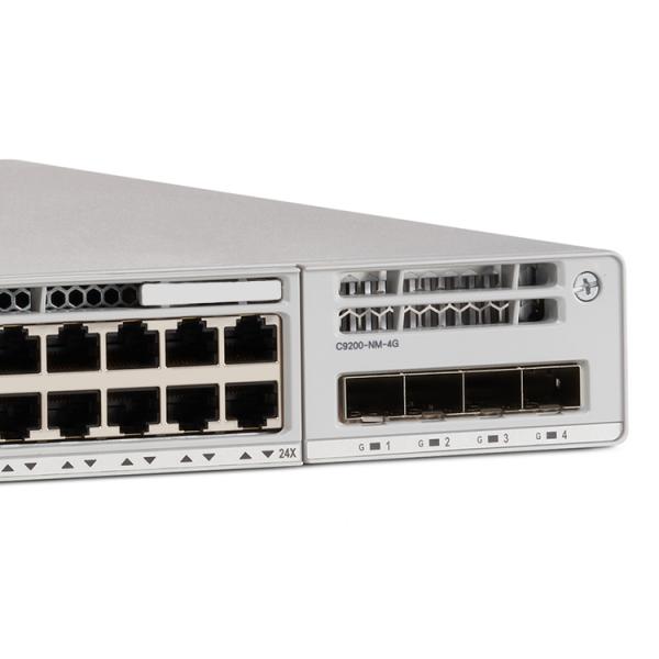 24 Port PoE Gigabit Ethernet Network Switches with Stackable Function C9200L-24P-4G-E