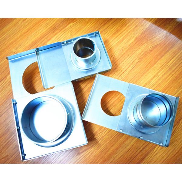 Regulate Airflow Hvac Zone Dampers , Custom Blast Gate Motorised Zone Dampers